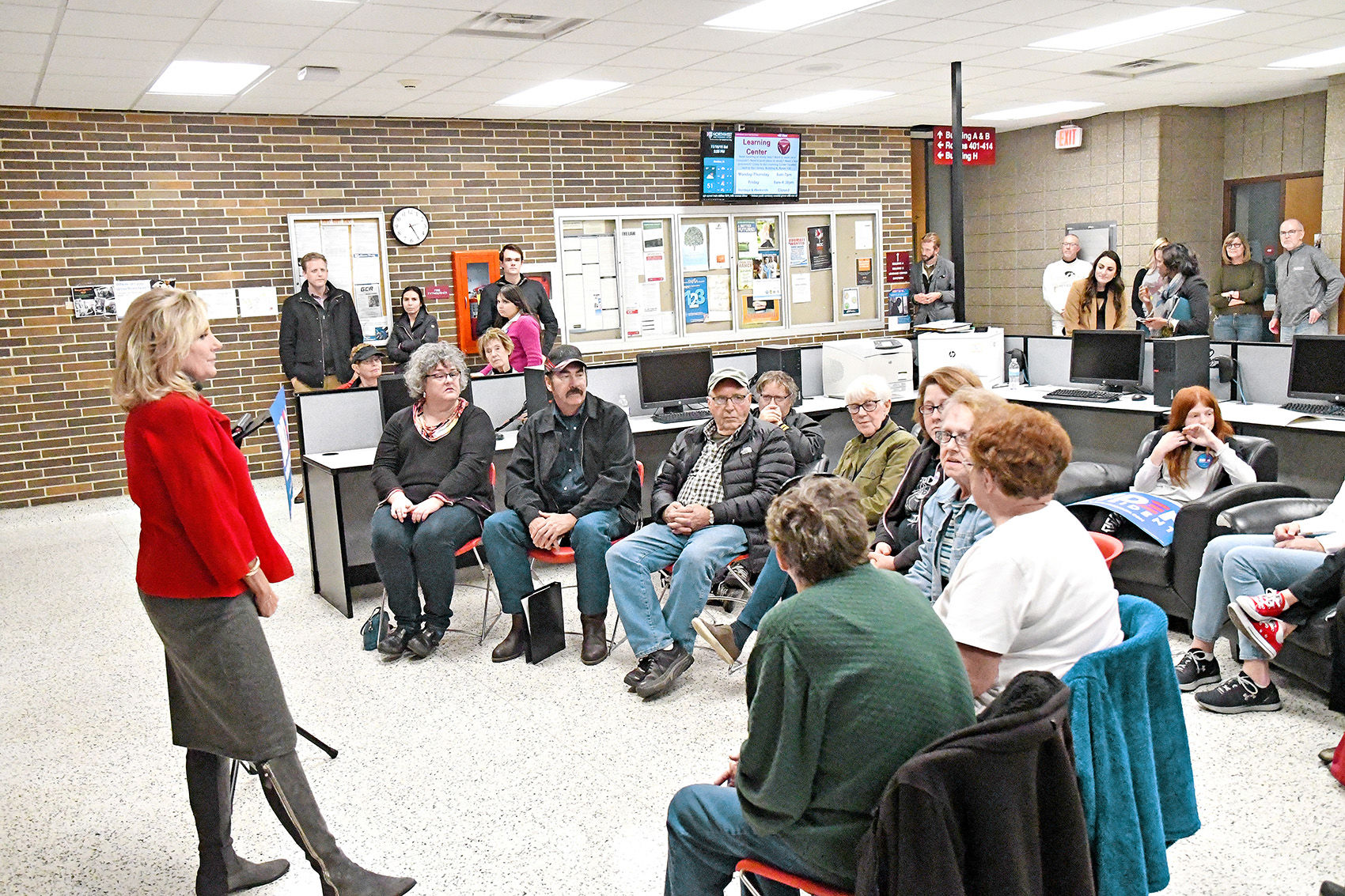 Jill Biden in Sheldon